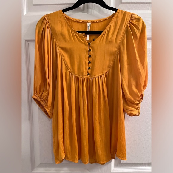 Anthropologie Drapey Henley Pullover - Picture 3 of 4